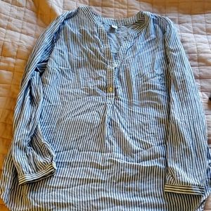 Pinstripe Blouse